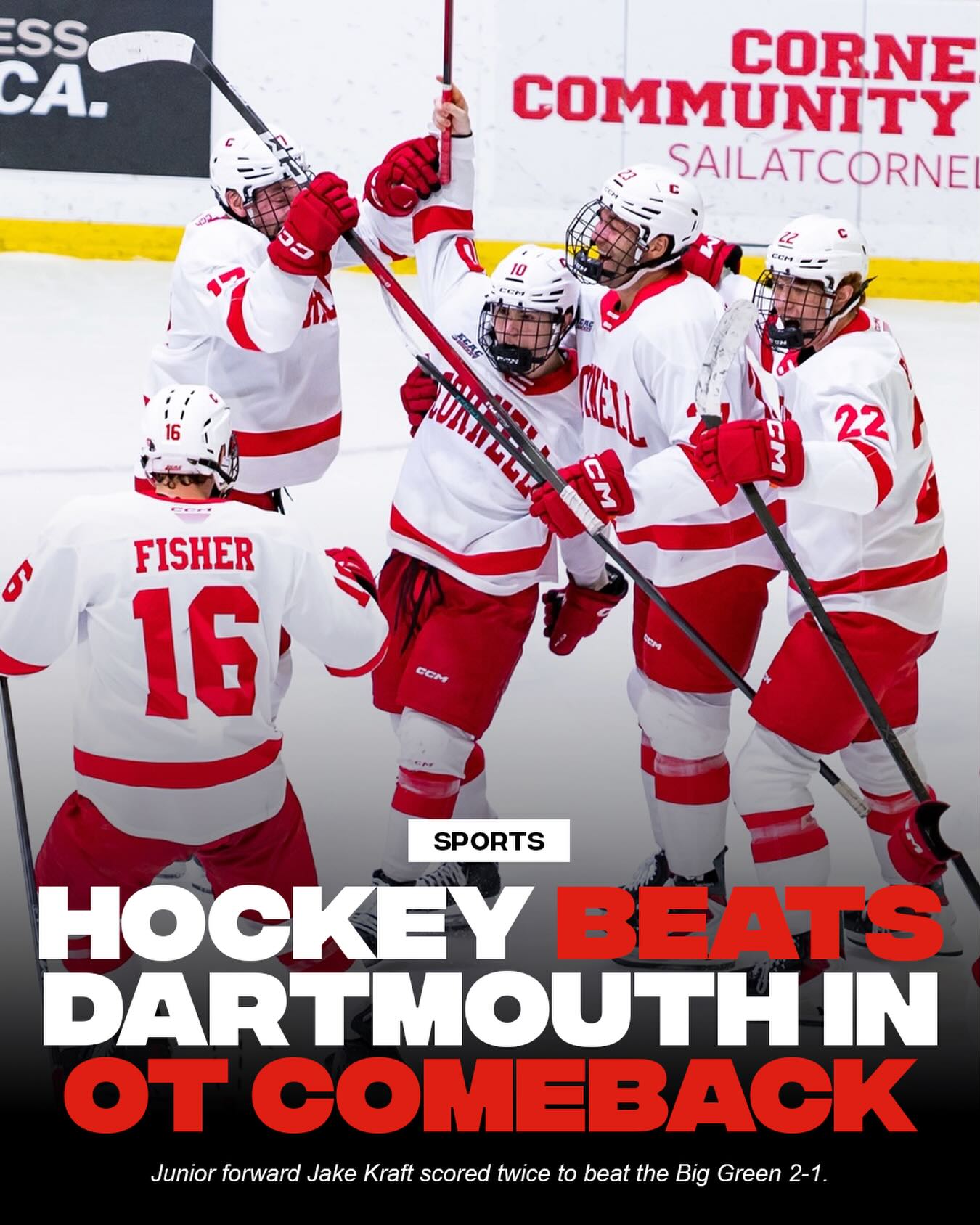 The Big Red always bounces back 💪