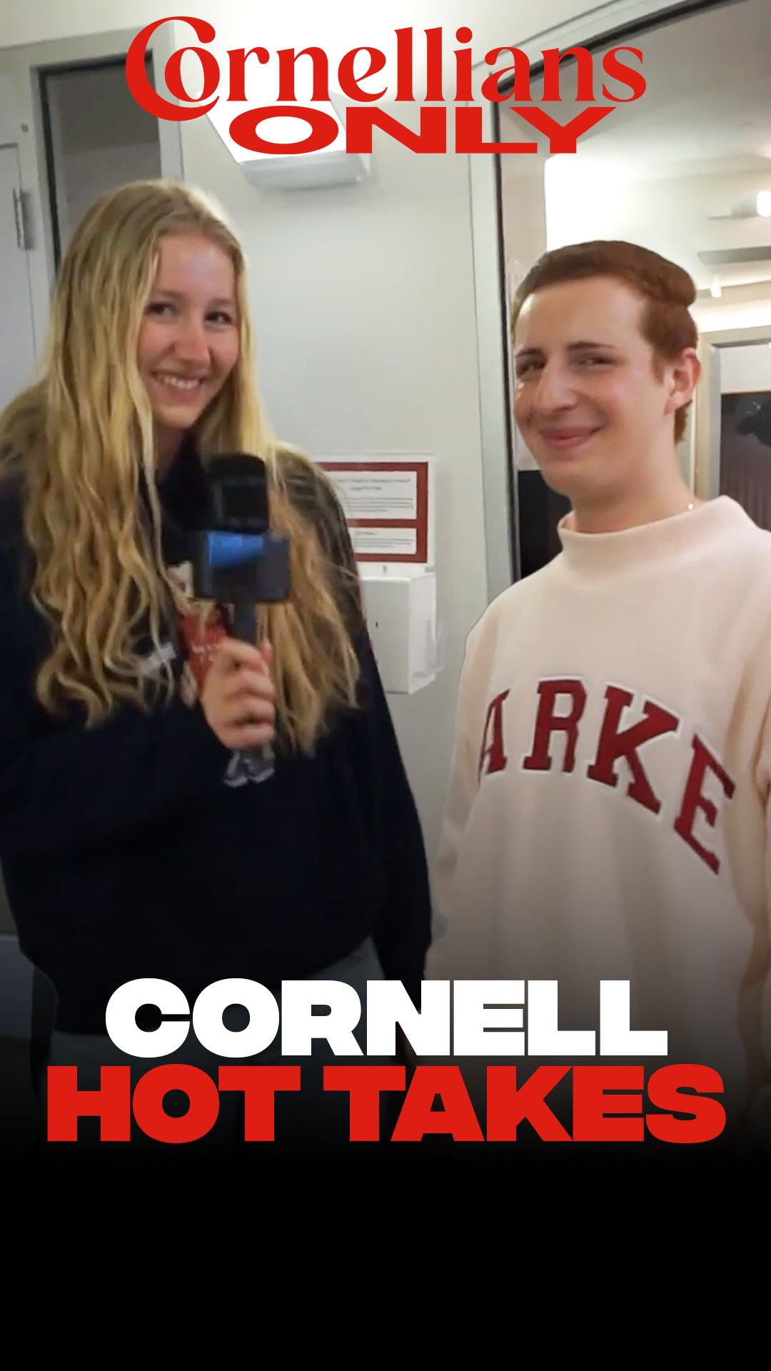 What’s your Cornell hot take? Find out with Jordy at Corny, the first-ever host 