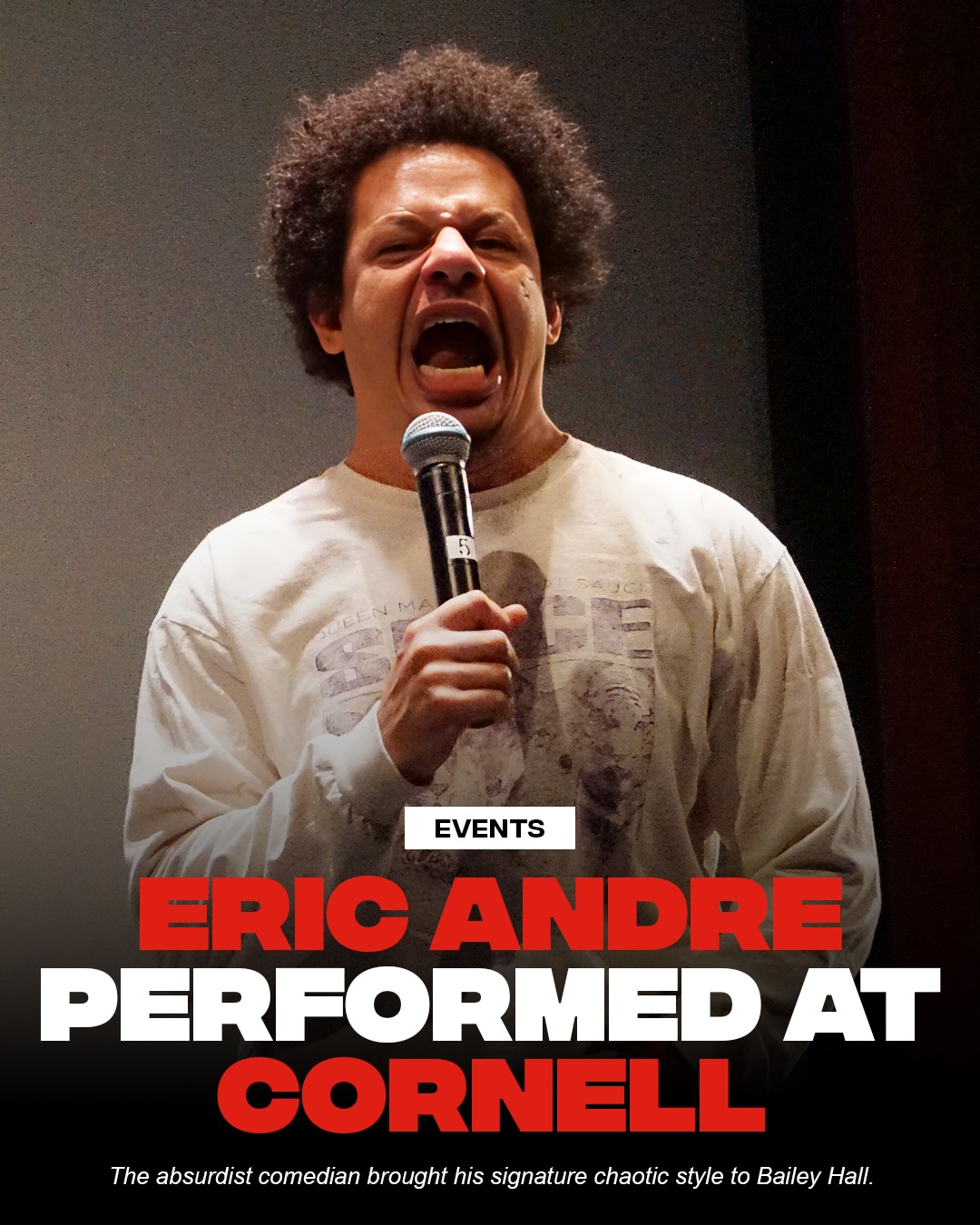 Cornell students gathered at Bailey Hall Friday, April 10th for an evening of un