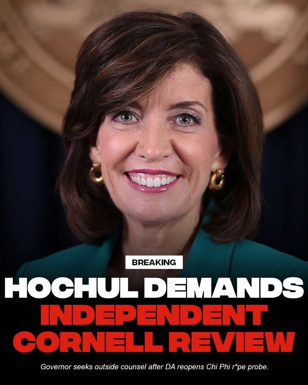 New York Governor Kathy Hochul is demanding an independent outside investigation