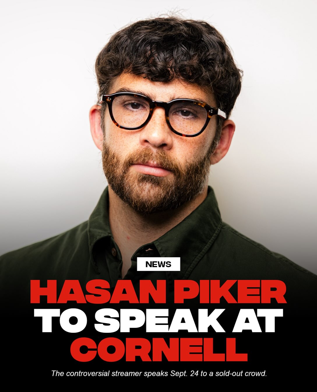 Left-wing political commentator and Twitch streamer Hasan Piker will speak at Sa